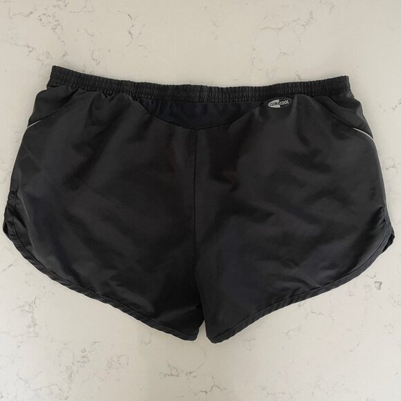 Adidas Supernova Clima365 Poly Running Track Shorts w Liner Black & Silver Sz M - Picture 5 of 11